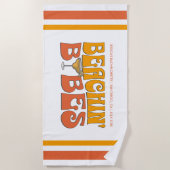 ビーチバチェロレッテグルーヴィビーチシンバベス ビーチタオル (正面)