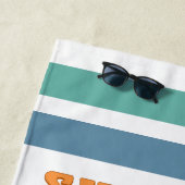 ビーチバチェロレッテグルーヴィレトロビーチブライド ビーチタオル (インサイチュ)