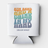 ビーチバチェロレッテグルーヴィレトロブライデスメイド 缶クーラー (正面)