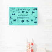 ビーチバチェロレッテコースタルドードルアート 横断幕 (インサイチュ)