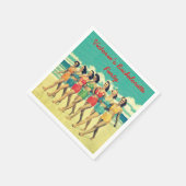 ビーチバチェロレッテパーティーカクテルナプキン スタンダードカクテルナプキン (角)