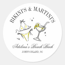 ビーチバチェロレッテビーフソーシャルクラブ ラウンドシール