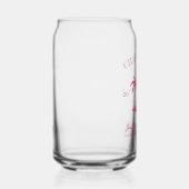 ビーチバチェロレッテピンクカスタムの花嫁 ガラス缶 (右)