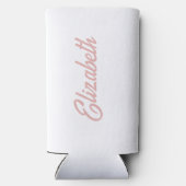 ビーチバチェロレッテピンク スリム缶クーラー (裏面)