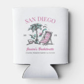 ビーチバチェロレッテヴィンテージブライドメイカスタムド 缶クーラー (裏面)