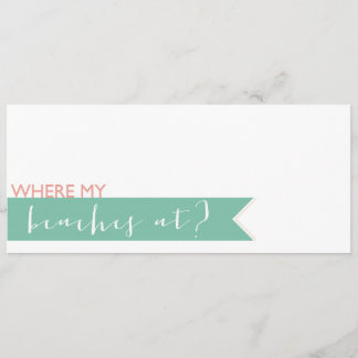 ビーチバチェロレッテ招待状 招待状