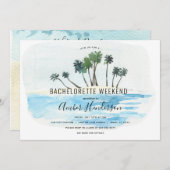 ビーチバチェロレッテ日程 招待状 (正面/裏面)