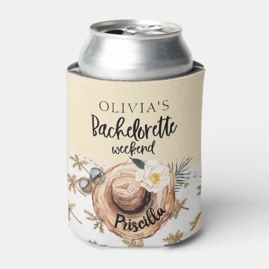 ビーチバチェロレッテ週末クーラーボックス 缶クーラー (缶正面)