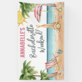 ビーチバチェロレッテ 横断幕 (縦)