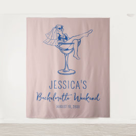 ビーチバチェロレッテmarg bride backdropフォトブース タペストリー