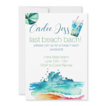 ビーチバッハパーティの招待状