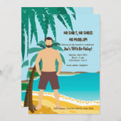 ビーチバディ招待状 招待状 (正面/裏面)