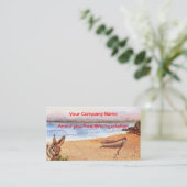 「ビーチバニー」のプロフィールカード 名刺 (スタンド正面)