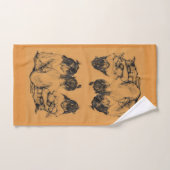 ビーチバニー バスタオルセット (ハンドタオル)