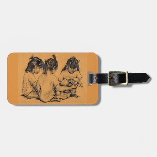 ビーチバニー ラゲッジタグ (正面横)