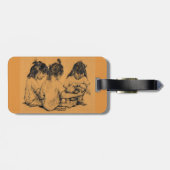 ビーチバニー ラゲッジタグ (裏面横)