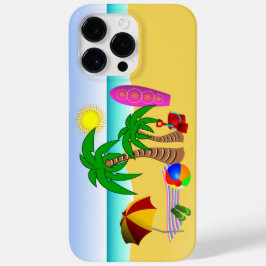 ビーチバムおもしろいザサンシーとサーフサマースリム Case-Mate iPhone 14 PRO MAXケース