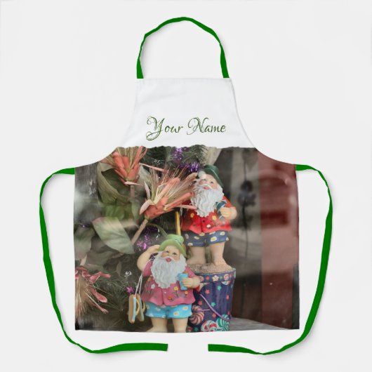 ビーチバムサンタ エプロン (正面)