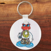 ビーチバムダック キーホルダー (正面)