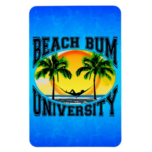 ビーチバム大学 マグネット (縦)