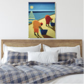 ビーチバム1997 キャンバスプリント (インサイチュ (寝室))