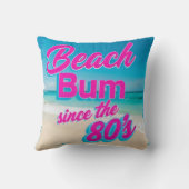 ビーチバム80年代から クッション (裏面)