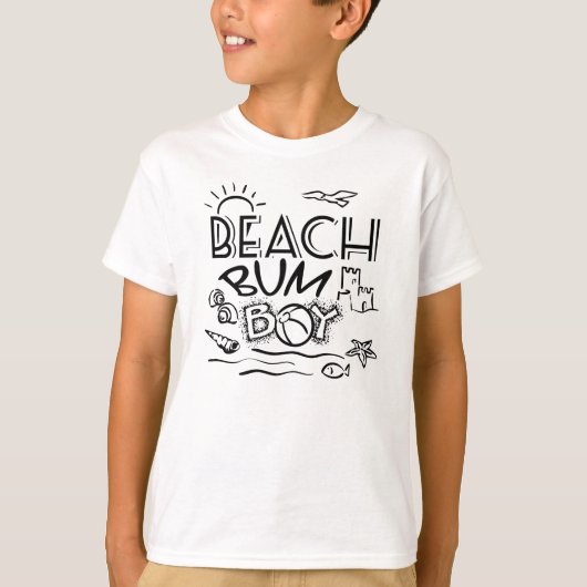 ビーチバム Tシャツ (正面)