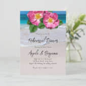 ビーチバラトロピカルシーズリハーサルディナー 招待状 (スタンド正面)