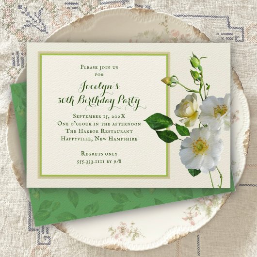 ビーチバラ特別バースデーパーティーのために 招待状