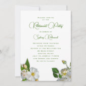 ビーチバラ退職パーティの招待状 招待状 (正面)