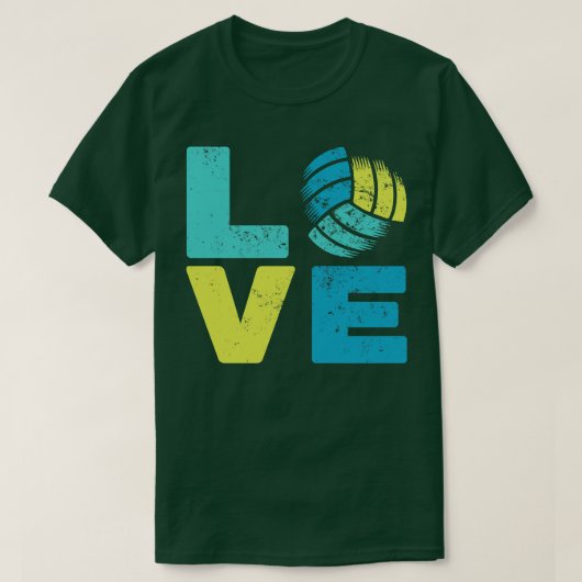 ビーチバレーボールの選手コーチファン用衣装1 Tシャツ (デザイン正面)