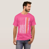 ビーチバレーボールアメリカ Tシャツ (正面フル)