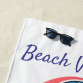 ビーチバレーボールガールズサンダー_コーブ ビーチタオル (インサイチュ)