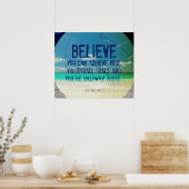 ビーチバレーボールポスター015モチベーション ポスター (キッチン)