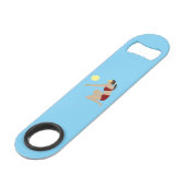 ビーチバレーボール スピード栓抜き (正面アングル)