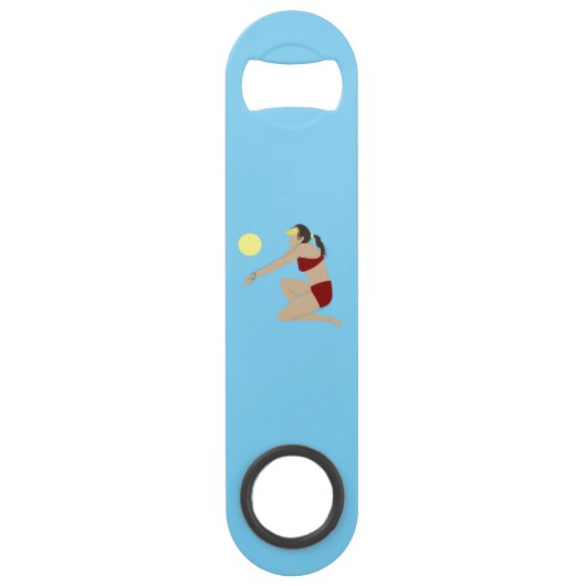 ビーチバレーボール スピード栓抜き (正面)