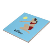 ビーチバレーボール タイル (側面)