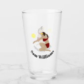 ビーチバレーボール タンブラーグラス (正面)