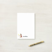 ビーチバレーボール ポストイット (デスク上)