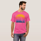 ビーチバレーボール Tシャツ (正面フル)