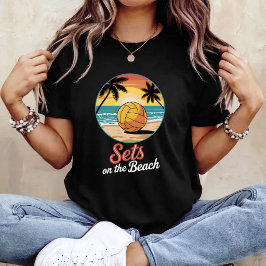 ビーチバレーリーグのセット Tシャツ
