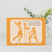 ビーチバレー招待状 招待状 (スタンド正面)