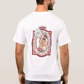 ビーチバレー旅行プレーヤー Tシャツ (裏面)