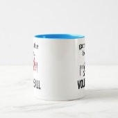 ビーチバレー ツートーンマグカップ (中央)