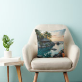 ビーチバンガロー1&海ドルフィンピロー クッション (椅子)