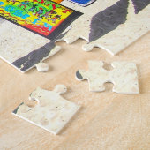 ビーチバージャマイカ。 ジグソーパズル (側面)