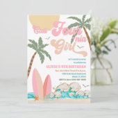 ビーチバースデーサーフパーティー招待状 招待状 (スタンド正面)