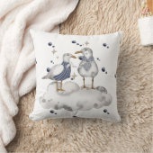 ビーチバード装飾用クッション クッション (ブランケット)