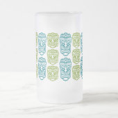 ビーチバーパーティーレトロティキ フロストグラスビールジョッキ (中央)