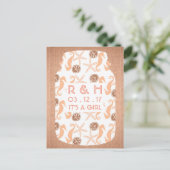 ビーチバーラップメイソンジャールベビー発表 案内ポストカード (スタンド正面)